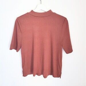 Loft Rustic Red Mockneck Top SP